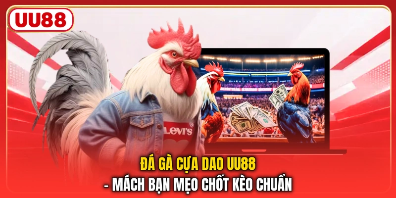 Đá Gà Cựa Dao UU88 – Mách Bạn Mẹo Chốt Kèo Chuẩn