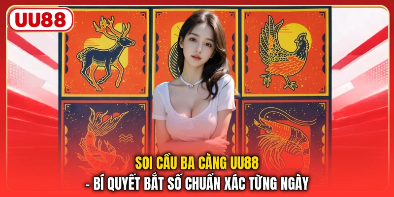 Soi Cầu Ba Càng UU88 – Bí Quyết Bắt Số Chuẩn Xác Mỗi Ngày