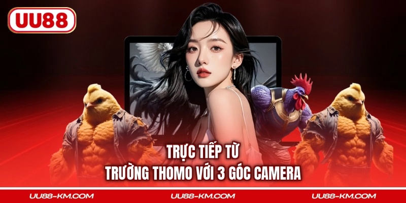 Trực tiếp từ trường Thomo với 3 góc camera